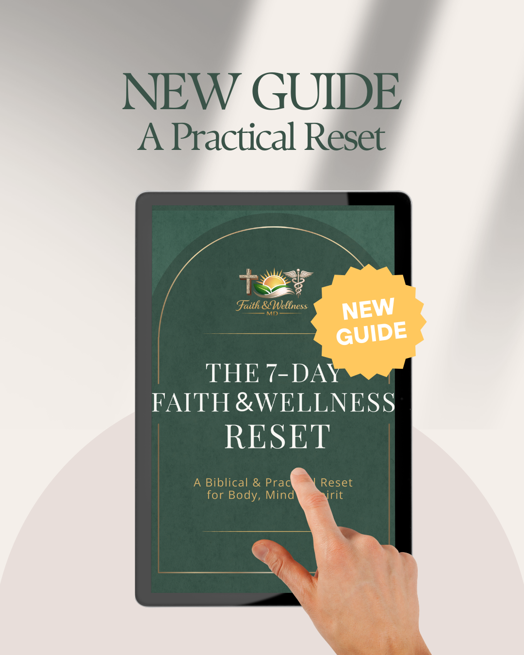 The 7 day faith & wellness reset.